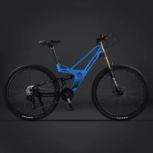 27.5 Inch Mountain Bike Soft Tail MTB Bikes Magnesium Alloy Frame Double Shoulder Fork 27/30 Speed Framework Ourtdoor Cycling